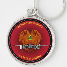 Chaveiro Emblema do Patrimônio da Papua-Nova Guiné