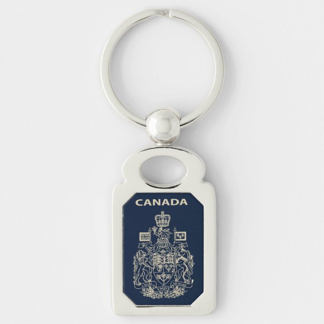 Chaveiro emblema nacional do Canadá (Frente)