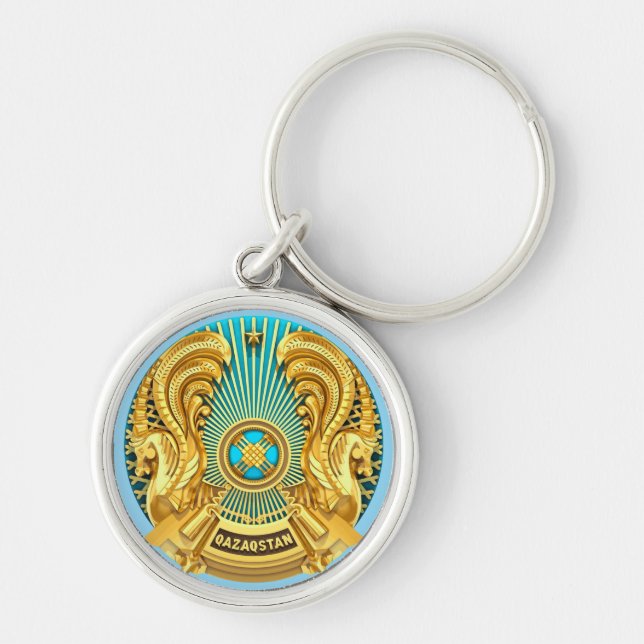 Chaveiro Emblema Nacional do Cazaquistão (Frente)