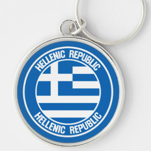 Chaveiro Emblema redondo da piscina