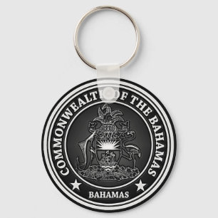 Chaveiro Emblema redondo de Bahamas