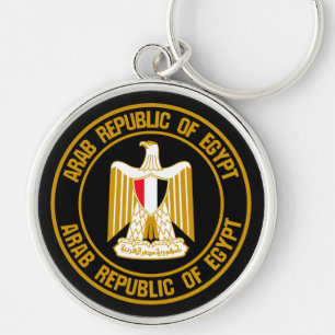 Chaveiro Emblema redondo de Egipto