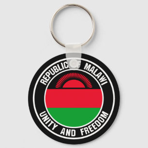 Chaveiro Emblema redondo de Malawi