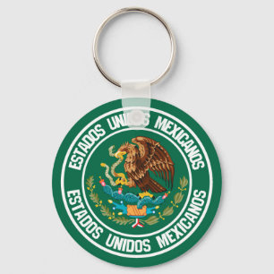 Chaveiro Emblema redondo de México