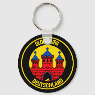 Chaveiro Emblema redondo de Oldenburg