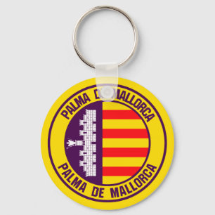 Chaveiro Emblema redondo de Palma de Maiorca