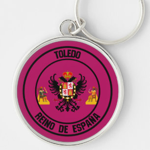 Chaveiro Emblema Redondo de Toledo