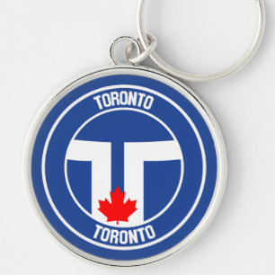 Chaveiro Emblema redondo de Toronto
