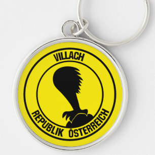 Chaveiro Emblema Redondo de Villach