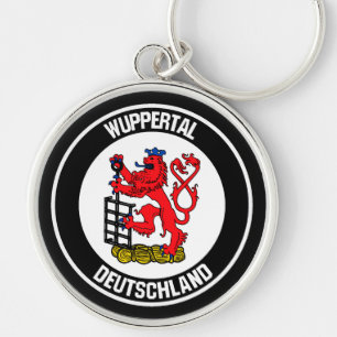 Chaveiro Emblema Redondo de Wuppertal