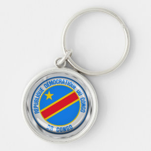 Chaveiro Emblema redondo do Congo