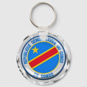 Chaveiro Emblema Redondo do Congo