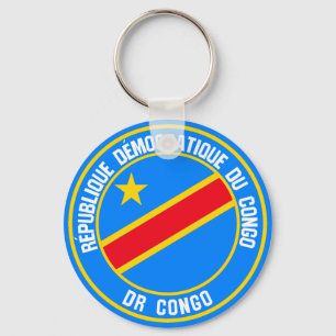 Chaveiro Emblema redondo do Congo