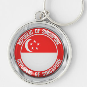 Chaveiro Emblema Ronda de Singapura