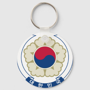 Chaveiro emblema sul de Coreia