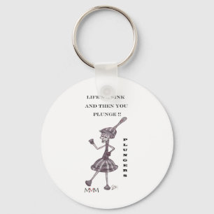 Chaveiro Êmbolo - Segure uma pia e depois mergulhe