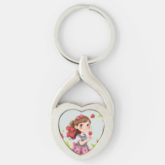 Chaveiro Emely – Die Erdbeerprinzessin (Frente)