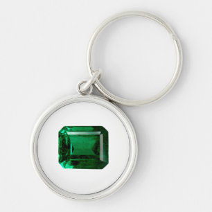 Chaveiro Emerald Gemstone Green