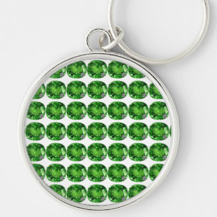Chaveiro Emerald Gemstone, Verde