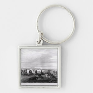 Chaveiro Emigrantes atacados pelos Comanches