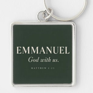 Chaveiro EMMANUEL   Mateus 1:23   Natal