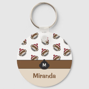 Chaveiro Emoji - Macaco-Meia-Sorriso Personalizado