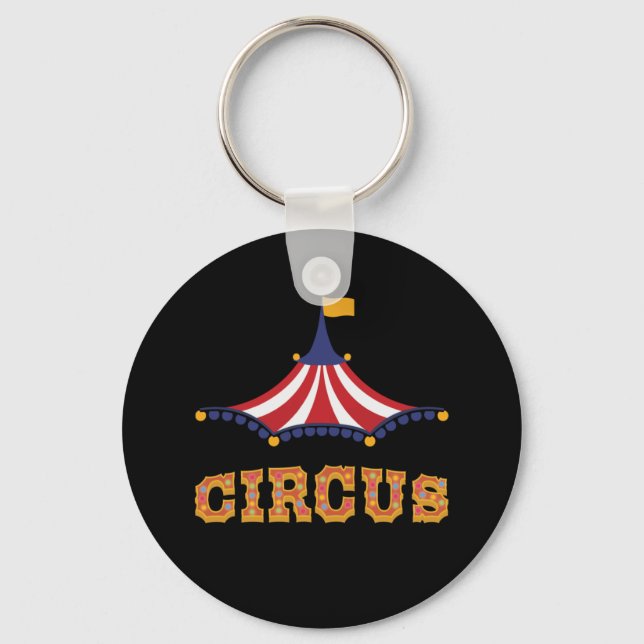 Chaveiro Emoticon De Tent De Circo Para Funcionarios De Eve (Frente)