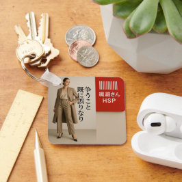 Chaveiro Empathy Keychain  HSP Delicate Soul Barcode Design