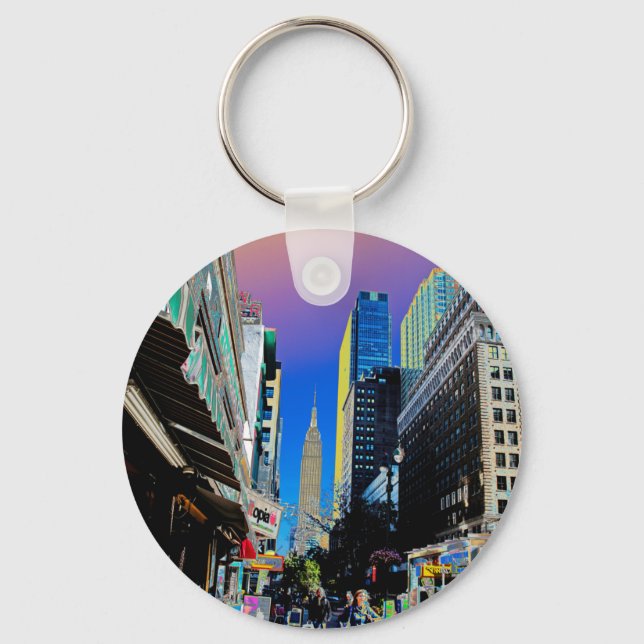 Chaveiro Empire Sate Building da 42nd St New York Poster (Frente)