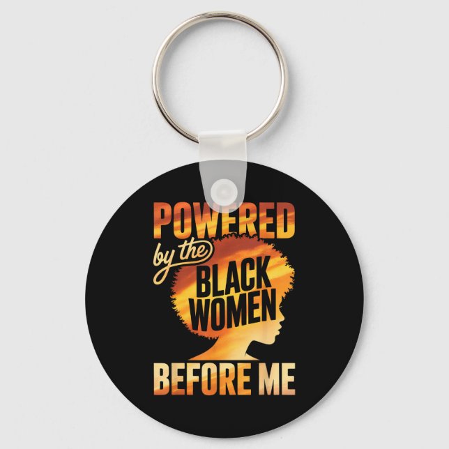 Chaveiro Empoderado pelas mulheres negras antes do empodera (Frente)