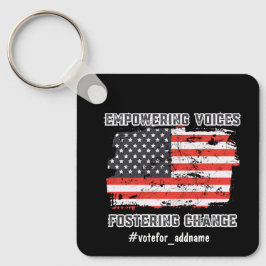 Chaveiro Empoderamento de Vozes 2024 Votação Presidencial