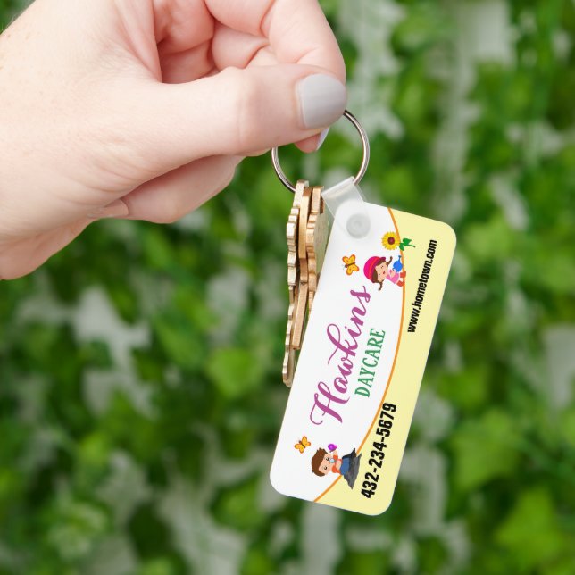 Chaveiro Empresa de creche profissional (Mão)