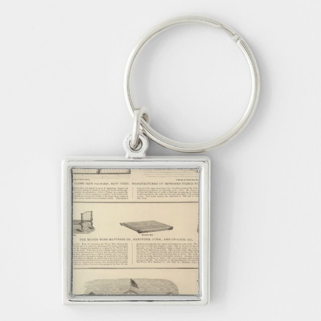 Chaveiro Empresa de transformação de fios de ferro (Frente)