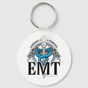Chaveiro EMT Caduceus Blue