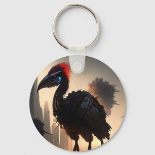 Chaveiro Emu Australiano Robótico Futuralista, Keyring