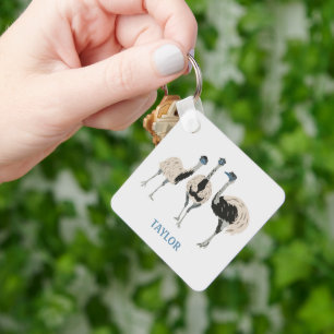 Chaveiro Emus Bird Personalizados