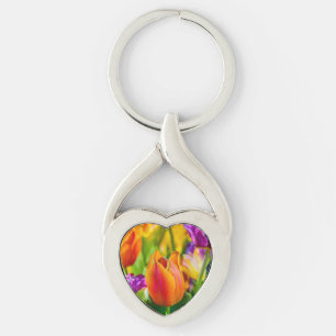 Chaveiro Encantamento de Tulipas