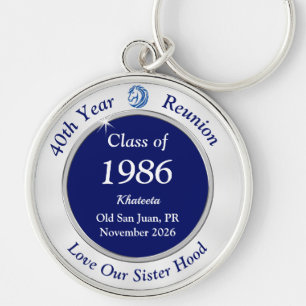 Chaveiro Encomenda Especial, Pulseira de Reunião de 40 Anos