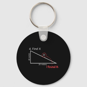Chaveiro Encontre Professor de Matemática Gráfico Presente 