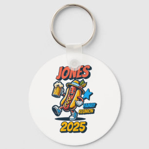 Chaveiro Encontro da Família Jones 2025 Conjunto Personaliz