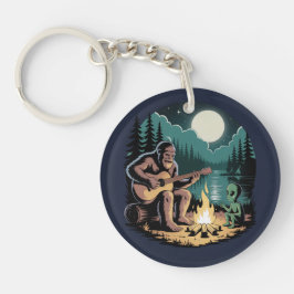 Chaveiro Encontro Paranormal de Bigfoot Alien OVNI Críptido