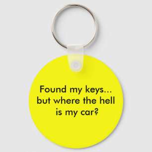 Chaveiro Encontrou minhas chaves… mas onde é meu carro?