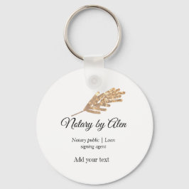 Chaveiro Endereço de adição do agente de assinatura de empr