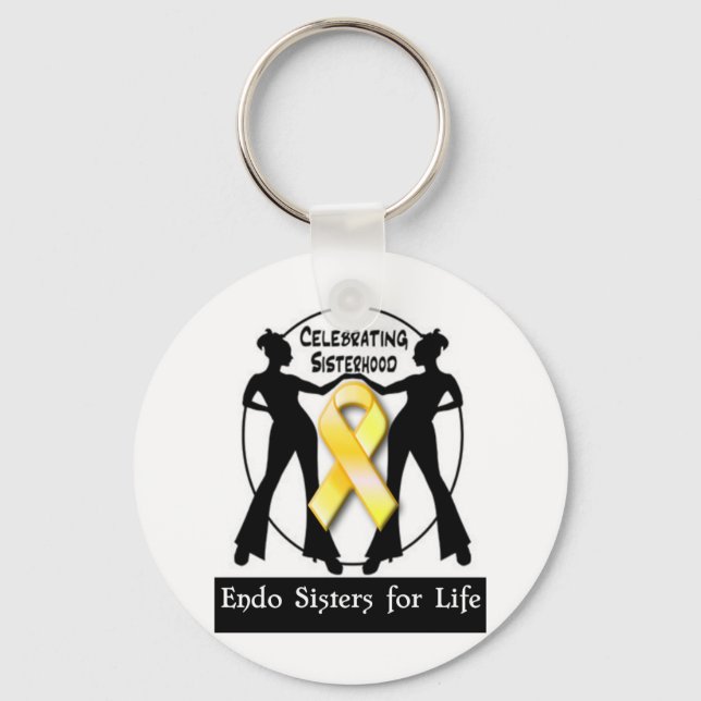 Chaveiro EndoSister4Life (Frente)