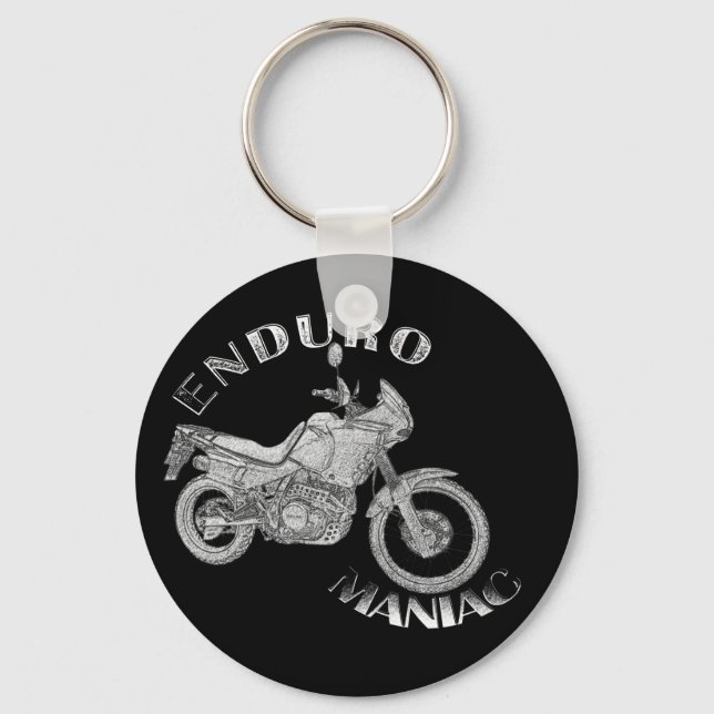 Chaveiro Enduro Maniac - Biker (Frente)