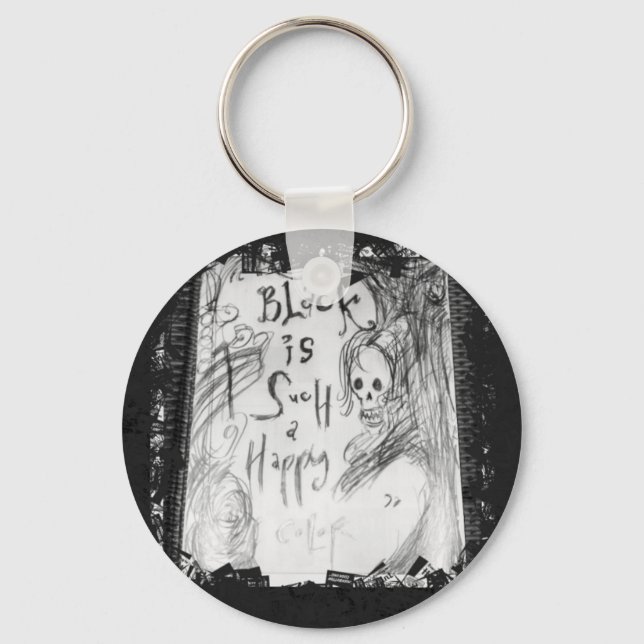 Chaveiro enegreça uma cor tão feliz (Frente)