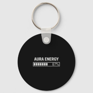 Chaveiro Energia Aura aos 67 Meme Engraçado Seis Sete Geraç