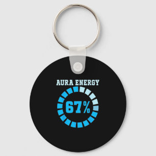 Chaveiro Energia Aura Em 67 Meme Divertido Seis Sete Vamos