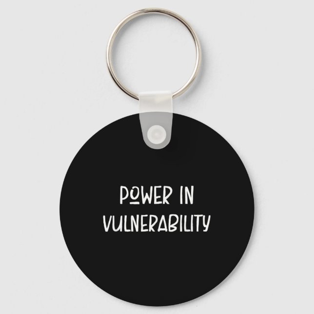 Chaveiro Energia em Vulnerabilidade, Consciência Mental da  (Frente)
