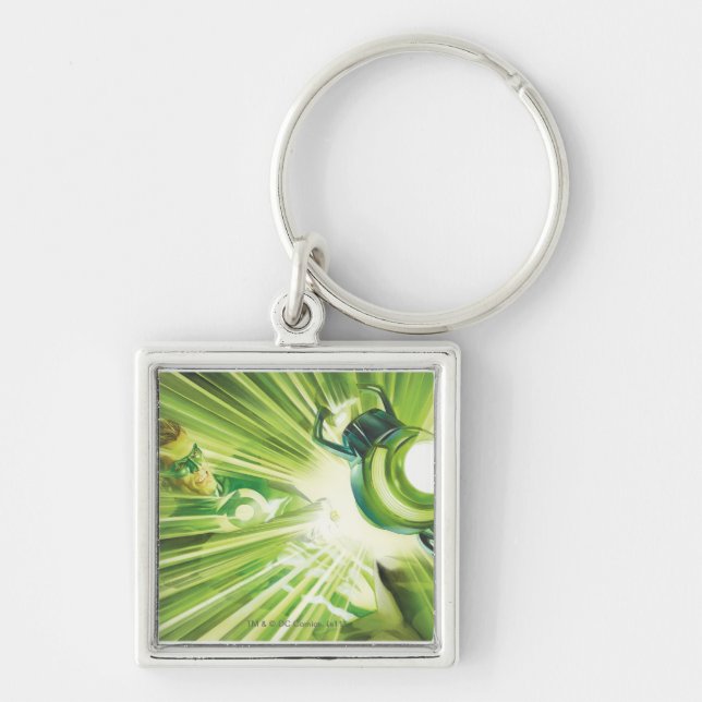 Chaveiro Energia Lanterna Verde (Frente)